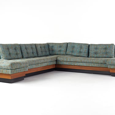 Adrian Pearsall for Craft Associates Mid Century Sectional Sofa - mcm 