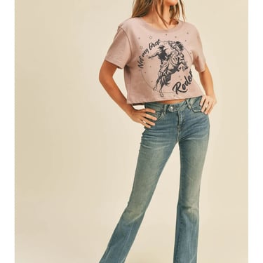 Not My First Rodeo Graphic Cowboy Tee