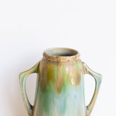 Art Deco Stoneware Vase | Signed by Artist