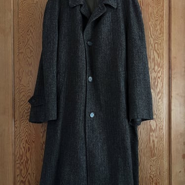 Wool Tweed Trench Coat