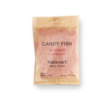 Roding, Raspberry Candy Fish, 4.2 oz