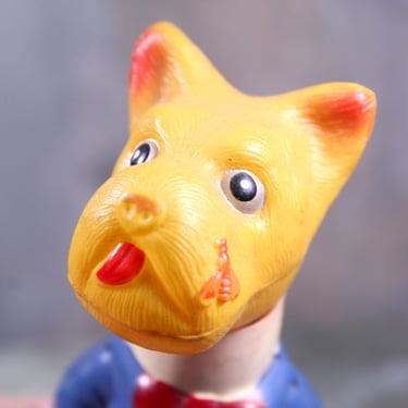 Antique Wind Up Dog Toy (Non-Working) | Made in Occupied Japan Toy | Celluloid Antique Toy | Bixley Shop 