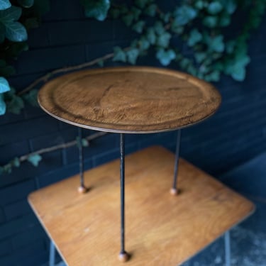 Mid-Century Tony Paul Tempo Side Table Plant Stand Tray Legs Pedestal Vintage MCM 