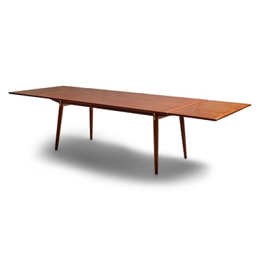 Solid Top Dining Table by Hans J. Wegner for Johannes Hansen