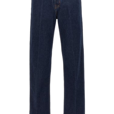 Gucci Men Stretched Pleated Jeans