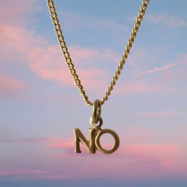 No Charm Necklace