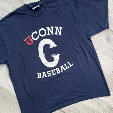 Vintage UConn Baseball Graphic Tee