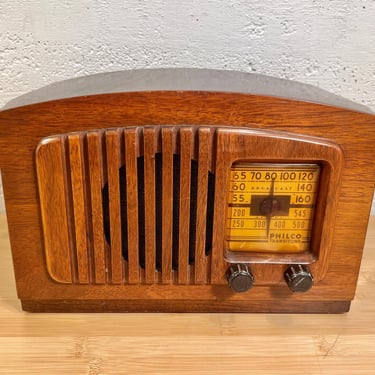 1941 Philco PT-44 Transitone AM Table Radio 