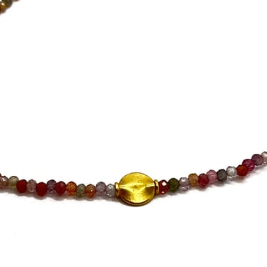 Margaret Solow | Spinel and 18KT Gold Bead Bracelet
