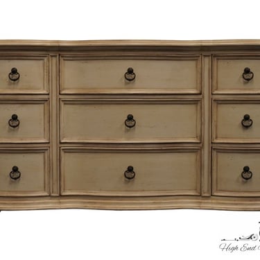 ART FURNITURE Antiqued White French Inspired Contemporary Modern 68" Triple Dresser 76131-2617 