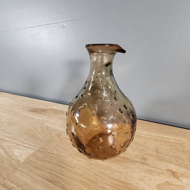 Dimple Glass Vase 