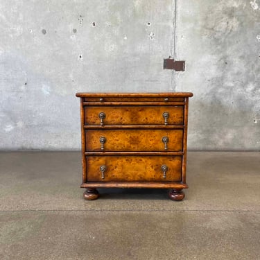 Vintage Theodore Alexander Chest Of Drawers With Leather Desk Pull Out