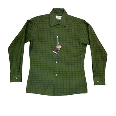 Vintage 1950s ARROW GABANARO Rayon Gabardine Sport Shirt