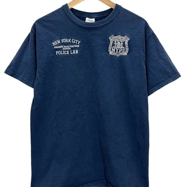 Authentic Police Department Forensic Investigations Division T-Shirt Medium