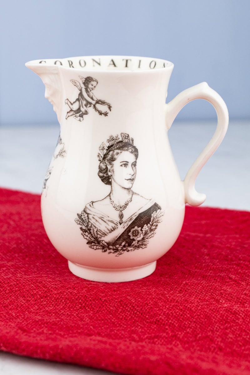 Vintage Queen Elizabeth II 1953 Coronation Pitcher | Posh Chicago ...