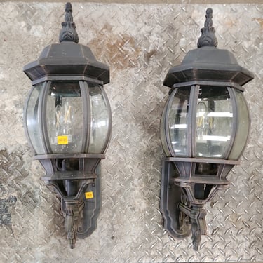 Pair of Outdoor Wall Sconces