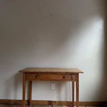 Antique English Pine Desk 