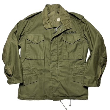 Vintage 1960s US Army M-1965 Field Jacket ~ M ~ Coat ~ Military Uniform ~ Vietnam War ~ Work Wear ~ M-65 ~ 