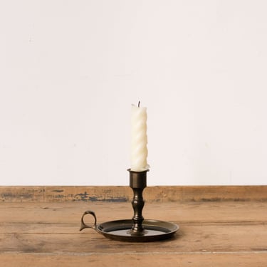 Brass Chamber Candlestick