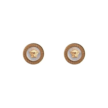 Versace Ic Button Earrings By Orecch Women