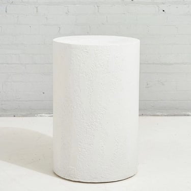 Plaster Postmodern Pedestal, 1970