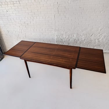 Danish Modern Rosewood Dining Table by AM Mobler