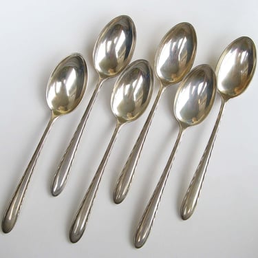 Vintage Towle Sterling Silver Flutes Spoons 5 7/8