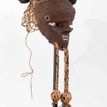 African Salampasu Helmet Mask