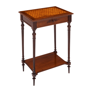 French Louis XVI Embroidery Table Ou “Table Travailleuse”