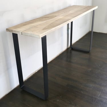 Handcrafted Reclaimed Poplar Console Table-ask us for a shipping quote 