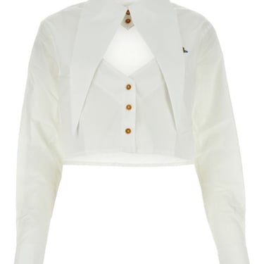 Vivienne Westwood Woman White Poplin Shirt