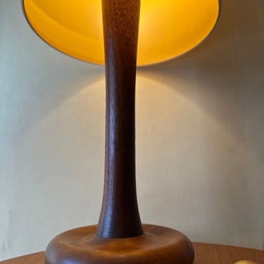 ONE Danish AFRORMOSIA Teak Table Lamp 