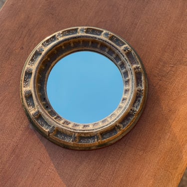 David Gil | Bennington Potters | Ceramic Wall Mirror 