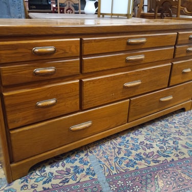 MCM Lowboy Dresser, 63.75 x 17.75 x 31