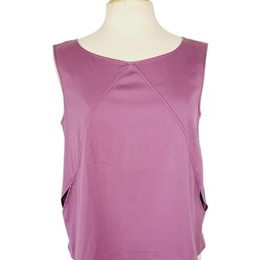 Vintage 2000s JIL Sander Top Purple Mauve Shell 38 