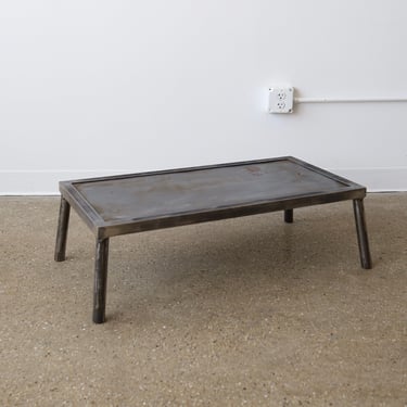 1970s Corrugated French Coffee Table