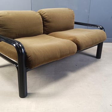 Vintage sofa by Gae Aulenti for Knoll, 1970s - vintage design sofa - italian design sofa - mid century modern sofa 