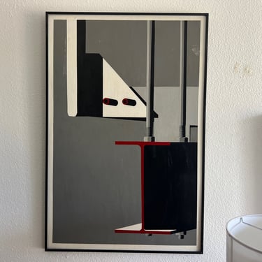 Don Lydy constructivist painting