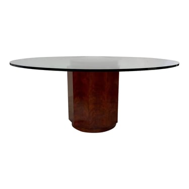 Ralph Lauren Modern Flame Mahogany Finished Dining Table