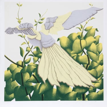 Jack Brusca, Springtime, Screenprint, signed and numbered in pencil 