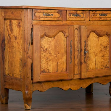 19th Century French Louis XV Style Walnut Sideboard or Buffet 