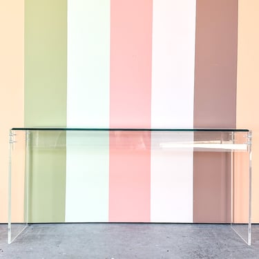 MCM Lucite Console