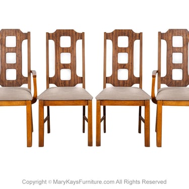 Mid-Century Modern Bassett Dining Chairs 