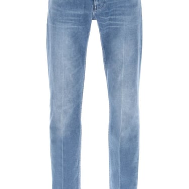 Versace Stretch Denim Slim Fit Jeans Men
