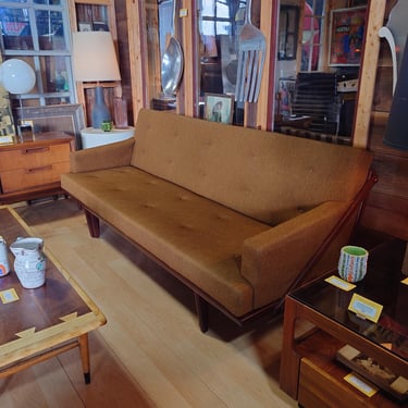 Danish Modern Sofa Sleeper by Poul M. Volther for Frem Røjle 