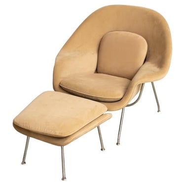 Eero Saarinen for Knoll Womb Chair and Ottoman