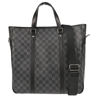Louis Vuitton 2008 Damier Graphite Tadao 2way Tote Handbag N51192