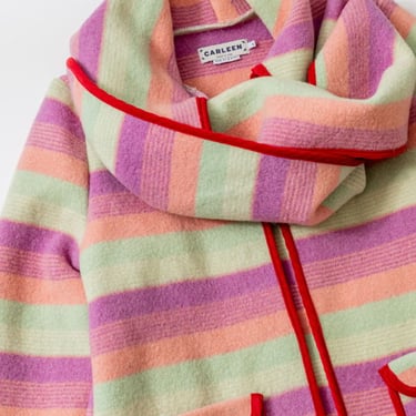 Carleen Scarf Jacket - sherbert