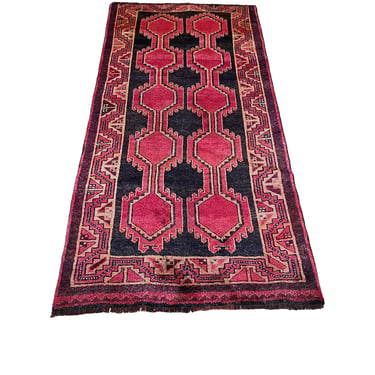 Vintage Hand-Knotted Turkish Rug | 8'3" x 4'1"