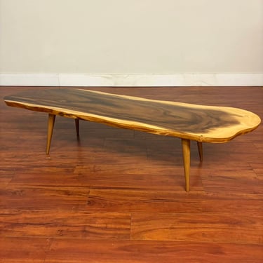 Live Edge Koa Wood Coffee Table